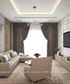 Rèm vải chung cư