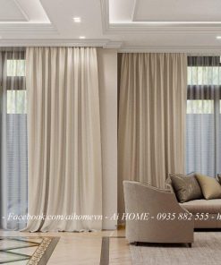 Rèm vải 2 lớp đẹp ở hải dương