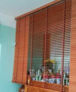 rèm cửa gỗ thông tuyết Hải Dương