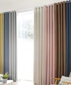rèm cửa vải lụa Hải Dương