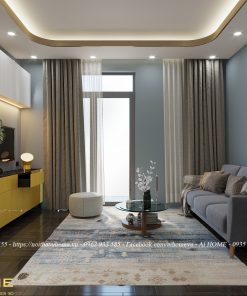 rèm vải 2 lớp đẹp