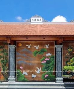 Mành cuốn trúc